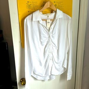 Cloth & Stone white blouse